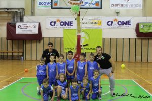 Romagnoli e Tedeschi con il minibasket Open Day www.castelfrancobasket.it